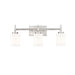 Z-Lite Cadoc Vanity Brushed Nickel 3 Light 622-3V-BN | theLightShop