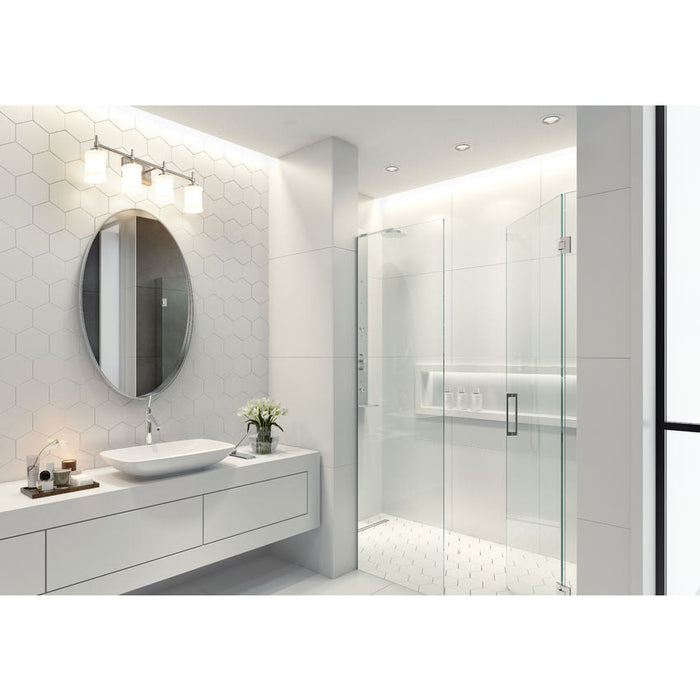 Z-Lite Cadoc Vanity Brushed Nickel 4 Light 622-4V-BN | theLightShop