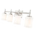 Z-Lite Cadoc Vanity Brushed Nickel 4 Light 622-4V-BN | theLightShop