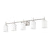 Z-Lite Cadoc Vanity Brushed Nickel 5 Light 622-5V-BN | theLightShop