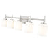 Z-Lite Cadoc Vanity Brushed Nickel 5 Light 622-5V-BN | theLightShop