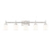 Z-Lite Cadoc Vanity Brushed Nickel 5 Light 622-5V-BN | theLightShop