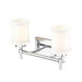 Z-Lite Cadoc Vanity Chrome 2 Light 622-2V-CH | theLightShop