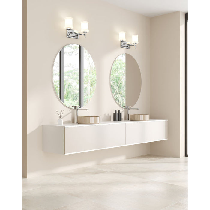 Z-Lite Cadoc Vanity Chrome 2 Light 622-2V-CH | theLightShop