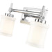 Z-Lite Cadoc Vanity Chrome 2 Light 622-2V-CH | theLightShop
