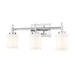 Z-Lite Cadoc Vanity Chrome 3 Light 622-3V-CH | theLightShop