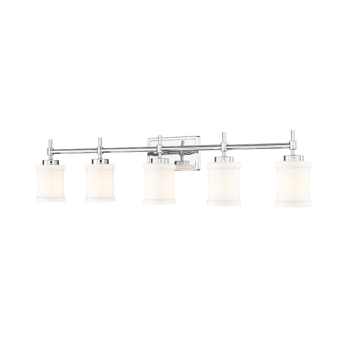 Z-Lite Cadoc Vanity Chrome 5 Light 622-5V-CH | theLightShop