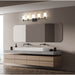 Z-Lite Cadoc Vanity Matte Black 5 Light 622-5V-MB | theLightShop