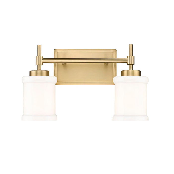 Z-Lite Cadoc Vanity Modern Gold 2 Light 622-2V-MGLD | theLightShop