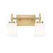 Z-Lite Cadoc Vanity Modern Gold 2 Light 622-2V-MGLD | theLightShop