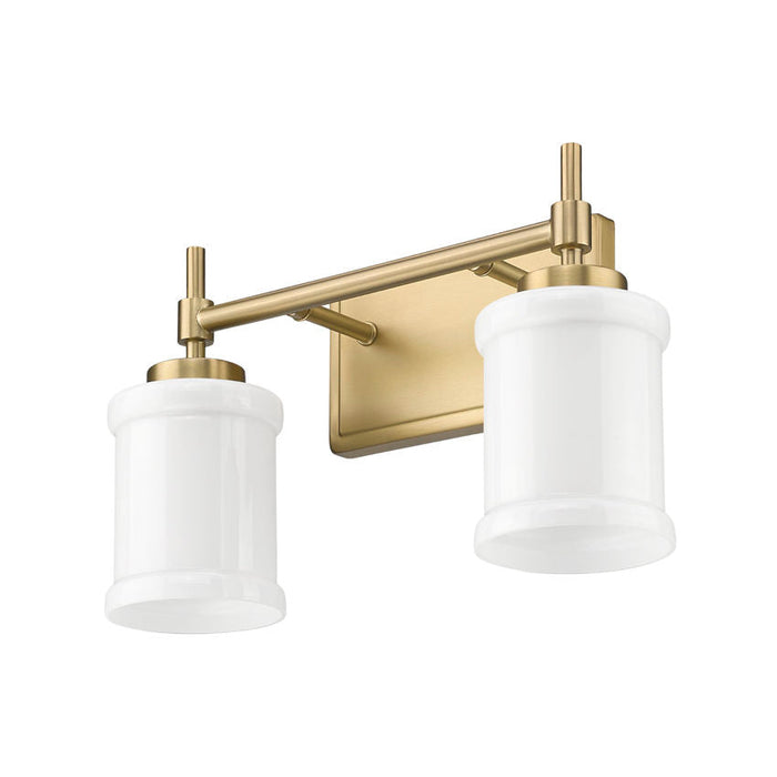 Z-Lite Cadoc Vanity Modern Gold 2 Light 622-2V-MGLD | theLightShop