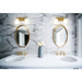 Z-Lite Cadoc Vanity Modern Gold 2 Light 622-2V-MGLD | theLightShop