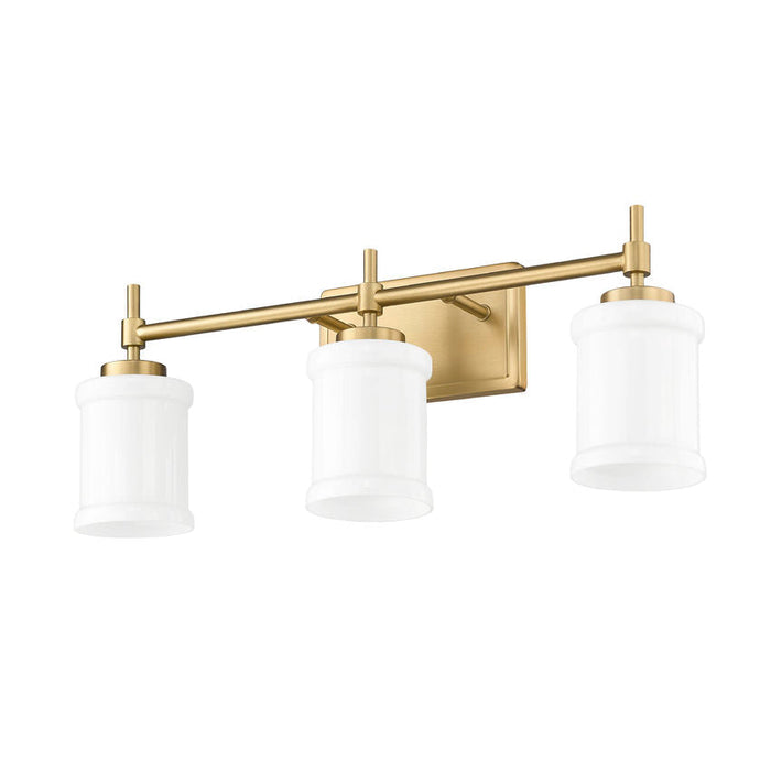 Z-Lite Cadoc Vanity Modern Gold 3 Light 622-3V-MGLD | theLightShop