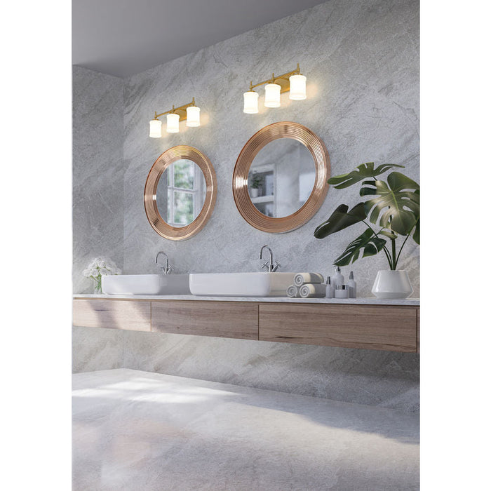 Z-Lite Cadoc Vanity Modern Gold 3 Light 622-3V-MGLD | theLightShop