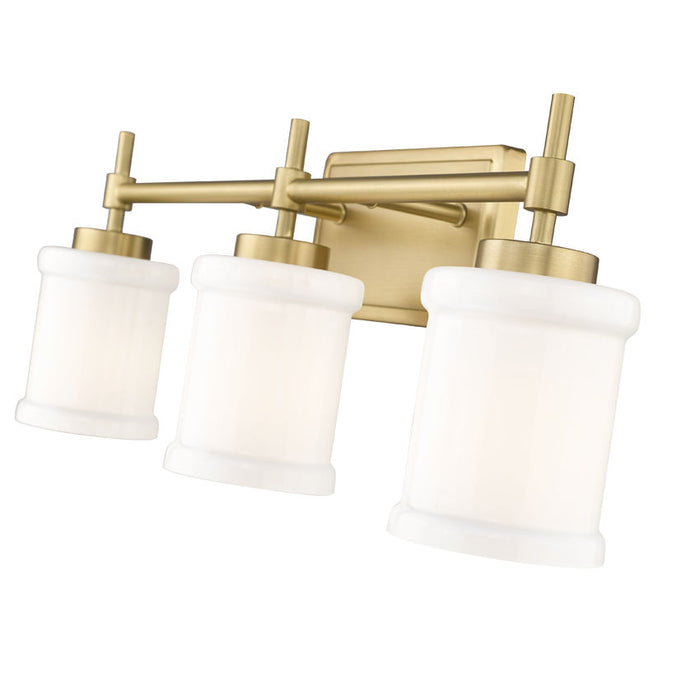 Z-Lite Cadoc Vanity Modern Gold 3 Light 622-3V-MGLD | theLightShop