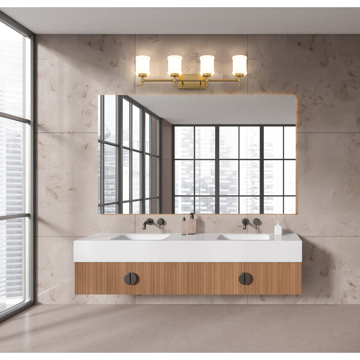 Z-Lite Cadoc Vanity Modern Gold 4 Light 622-4V-MGLD | theLightShop