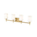 Z-Lite Cadoc Vanity Modern Gold 4 Light 622-4V-MGLD | theLightShop