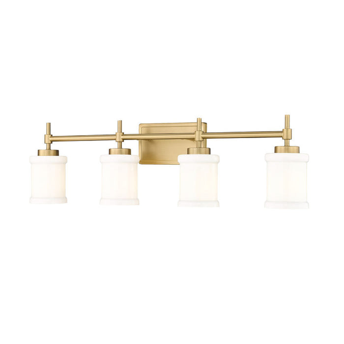 Z-Lite Cadoc Vanity Modern Gold 4 Light 622-4V-MGLD | theLightShop
