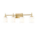 Z-Lite Cadoc Vanity Modern Gold 4 Light 622-4V-MGLD | theLightShop