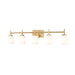 Z-Lite Cadoc Vanity Modern Gold 5 Light 622-5V-MGLD | theLightShop