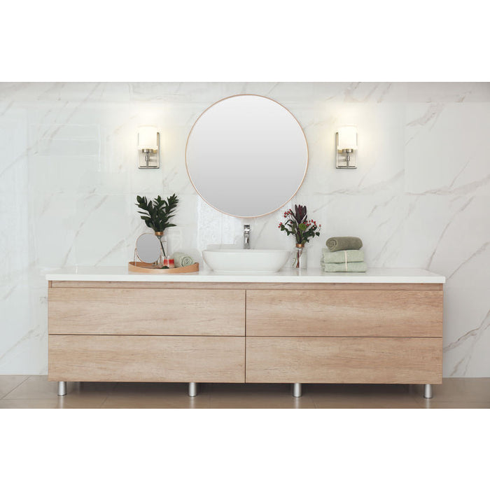Z-Lite Cadoc Wall Sconce Brushed Nickel 1 Light 622-1S-BN | theLightShop
