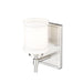 Z-Lite Cadoc Wall Sconce Brushed Nickel 1 Light 622-1S-BN | theLightShop