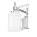 Z-Lite Cadoc Wall Sconce Chrome 1 Light 622-1S-CH | theLightShop