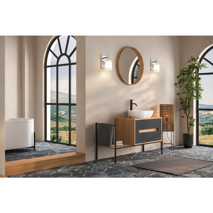 Z-Lite Cadoc Wall Sconce Chrome 1 Light 622-1S-CH | theLightShop