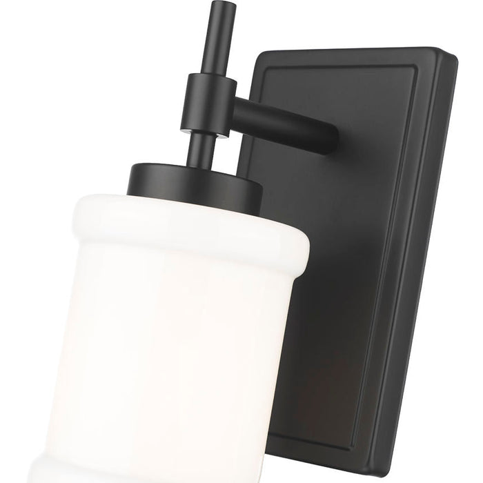 Z-Lite Cadoc Wall Sconce Matte Black 1 Light 622-1S-MB | theLightShop