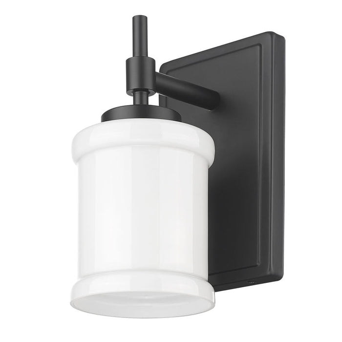 Z-Lite Cadoc Wall Sconce Matte Black 1 Light 622-1S-MB | theLightShop