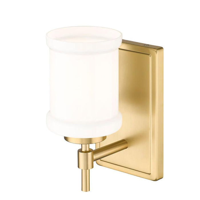 Z-Lite Cadoc Wall Sconce Modern Gold 1 Light 622-1S-MGLD | theLightShop
