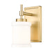 Z-Lite Cadoc Wall Sconce Modern Gold 1 Light 622-1S-MGLD | theLightShop