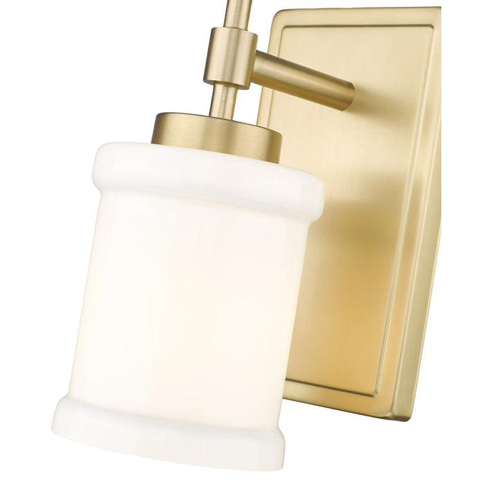 Z-Lite Cadoc Wall Sconce Modern Gold 1 Light 622-1S-MGLD | theLightShop