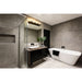 Z-Lite Callista Matte Black 4 Light Vanity 3032-4V-MB | theLightShop