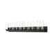 Z-Lite Callista Matte Black 5 Light Vanity 3032-5V-MB | theLightShop
