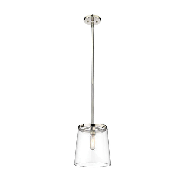 Z-Lite Callista Polished Nickel 1 Light Pendant 3032P10-PN | theLightShop