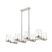 Z-Lite Callista Polished Nickel 8 Light Chandelier 3032-8L-PN | theLightShop