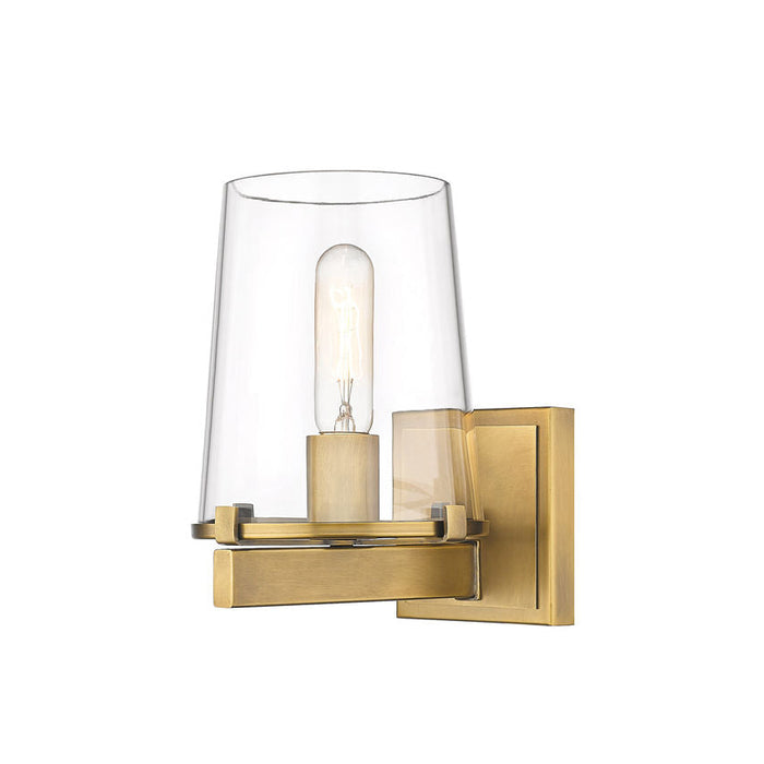 Z-Lite Callista Rubbed Brass 1 Light Vanity 3032-1V-RB | theLightShop
