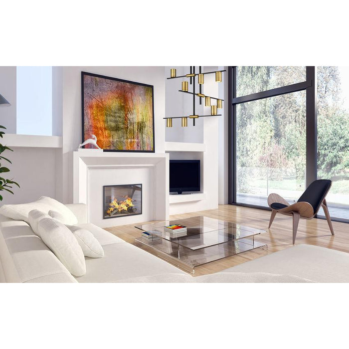 Z-Lite Calumet Matte Black Olde Brass Chandelier 814-9MB-OBR | theLightShop