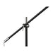Z-Lite Calumet Matte Black Polished Nickel 1 Light Table Lamp 814TL-MB-PN | theLightShop
