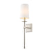 Z-Lite Camila Brushed Nickel Wall Sconce 811-1S-BN | theLightShop