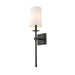 Z-Lite Camila Matte Black Wall Sconce 811-1S-MB | theLightShop