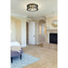 Z-Lite Cape Harbor Bronze Flushmount 491F4-BRZ | theLightShop