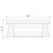 Z-Lite Cape Harbor Brushed Nickel Flushmount 491F3-BN | theLightShop