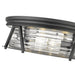 Z-Lite Cape Harbor Matte Black Flushmount 491F4-MB | theLightShop