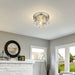 Z-Lite Cape Harbor Polished Nickel Flushmount 491F2-PN | theLightShop