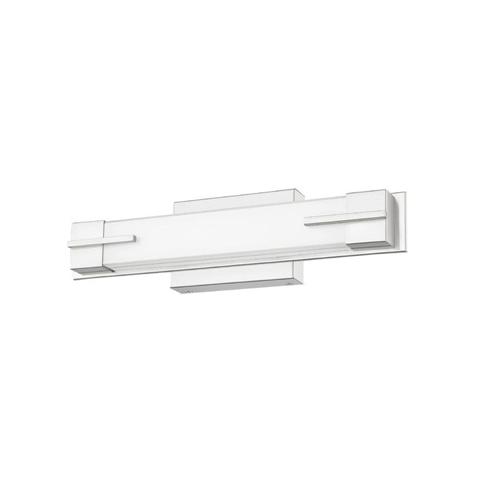 Z-Lite Chase Vanity Brushed Nickel LED 1 Light 18 Inch 4100-18W-BN-LED | theLightShop