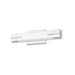 Z-Lite Chase Vanity Brushed Nickel LED 1 Light 18 Inch 4100-18W-BN-LED | theLightShop