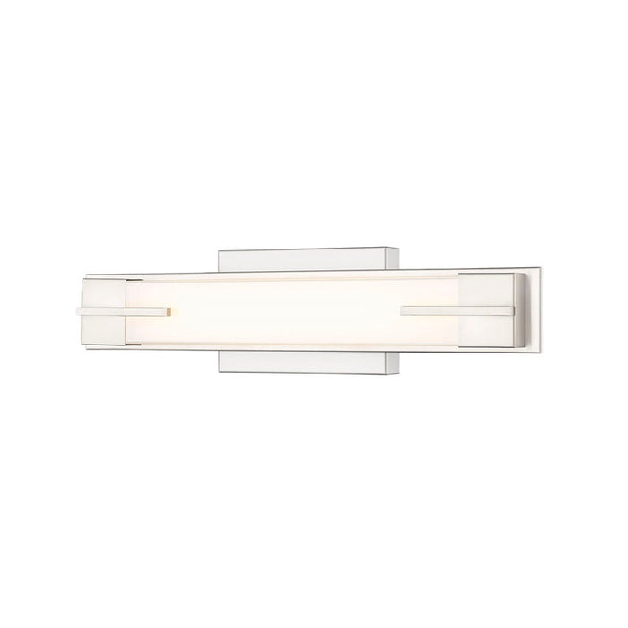Z-Lite Chase Vanity Brushed Nickel LED 1 Light 18 Inch 4100-18W-BN-LED | theLightShop