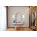 Z-Lite Chase Vanity Brushed Nickel LED 1 Light 18 Inch 4100-18W-BN-LED | theLightShop